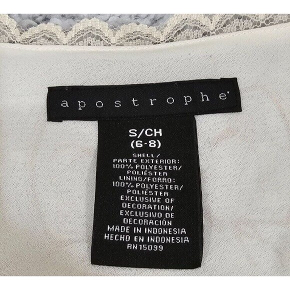 VTG 90s Tunic Top Women S Muted Beige Ombre Floral V-Neck Ethereal Whimsy Fairy - Picture 2 of 9